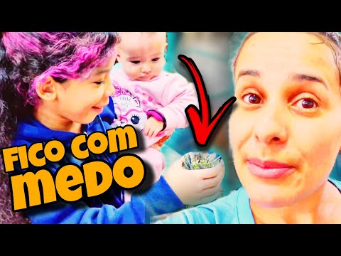 MINHA FILHA FICOU COM MEDO DISSO KKK