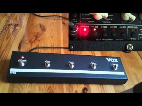 Vox VFS5 5-Button Footswitch image 2
