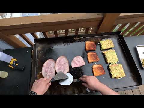Easy, Delicious, Korean Street Toast (POV Cooking)
