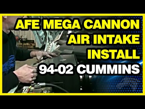aFe Mega Cannon Filter Install: 94-02 Dodge Cummins