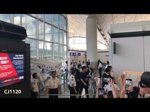190730 Red Velvet 레드벨벳 Hong Kong Airport 홍콩 공항 Departure 출발 香港机场送机