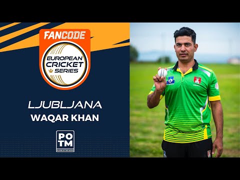 POTM: W.Khan - Match 20 - ZAS vs LJU | Highlights | FanCode ECS Croatia, 2022 Day 5 | ECS22.622