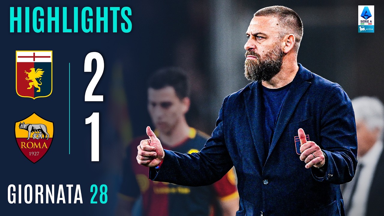 GENOA-ROMA 2-1 | HIGHLIGHTS | 28ª GIORNATA | SERIE A ENILIVE 2025/26