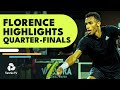 Auger-Aliassime Faces Nakashima; Musetti & Bublik In Action | Florence 2022 Quarter-Final Highlights
