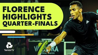 Auger-Aliassime Faces Nakashima; Musetti & Bublik In Action | Florence 2022 Quarter-Final Highlights