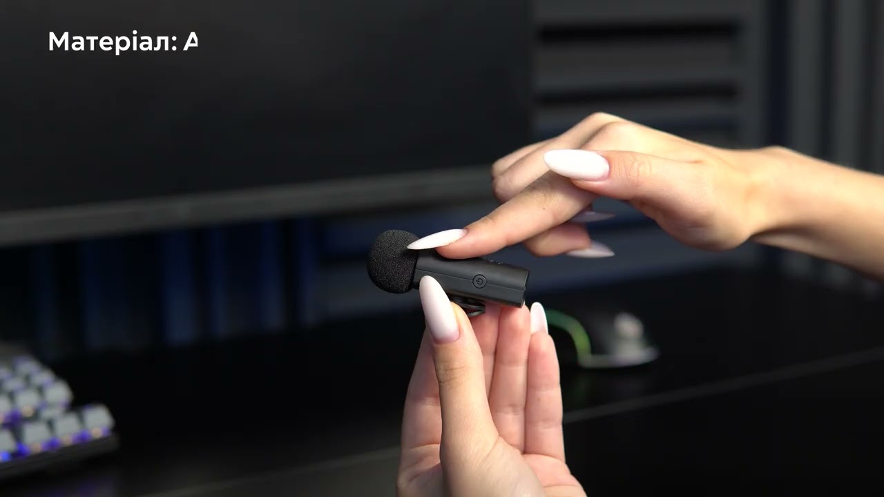 Мікрофон петличний Fifine M8 video preview