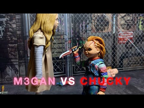 M3GAN vs CHUCKY (stop motion)