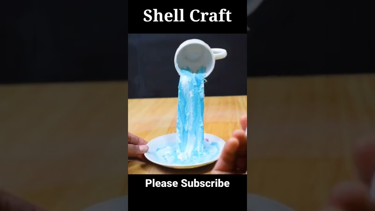#seashellcraft #diy  #fountain #homedecor #shell #bestoutofwaste #shorts #viral #showpiece #handmade