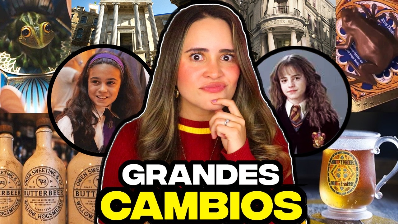Todos los NUEVOS DISEÑOS en la SERIE DE HARRY POTTER 😱⚡Callejon Diagon, ranas chocolate, uniformes..