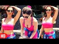 Ohh Teri Giorgia Andriani Flaunts Her H0T Toned Figure In Pink Gym Outfit Snapped Post Workout
