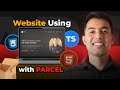 Create Website Using HTML CSS TypeScript With Parcel In Hindi Beginners Complete Guide