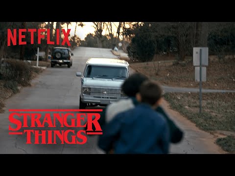 Stranger Things - Season 1 Episode 7 Scene: Bike Chase - No Background Music | 4K 2160p HD