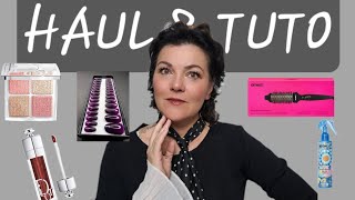 HAUL et TUTO Nouveautés makeup ( Dior Backstage ...), AMIKA, ROXY NAILS #haul