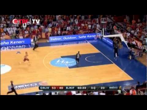 Galatasaray LH 78 Beşiktaş İF 65 - TBL Çeyrek Final 3. Maç 20.05.2014