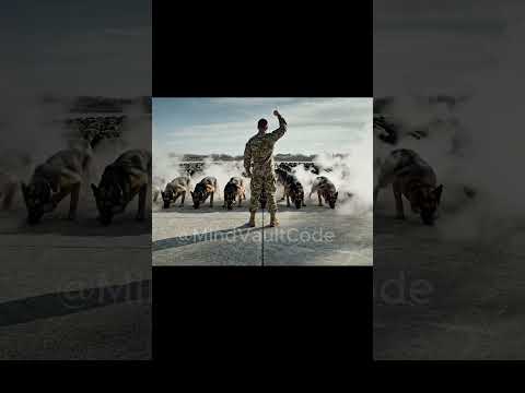 When K9s Train for Rescue Missions — Discipline Becomes Instinct. #K9Training, #germanshepherd