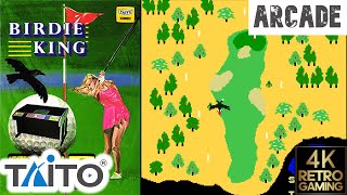 Birdie King Arcade ( Taito 1982 ) 4k Gameplay