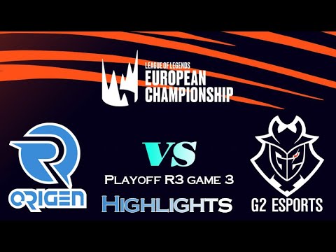 OG vs G2 Highlights Game 3 Playoffs Round3 LEC Spring 2020 [12.04.2020] Origen vs G2 Esports