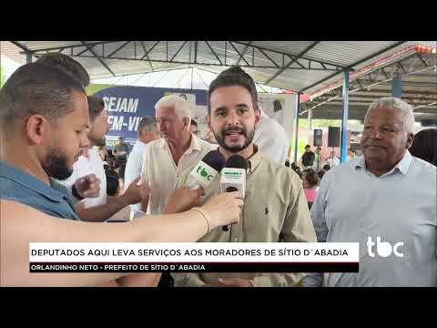 Jornal Brasil Centra |05-03-26| Deputados Aqui leva Serviços aos Moradores de Sitio D'Abadia
