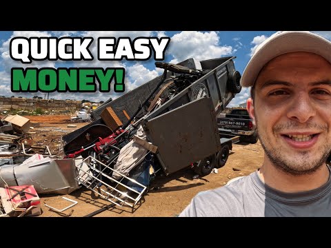 How To Make Extra Money In America Recycling Scrap Metal! Anyone Could Do This..