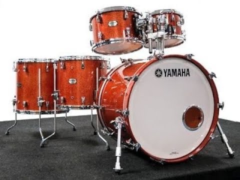 Yamaha Absolute Hybrid Maple Orange Sparkle