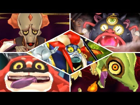 Yo-kai Watch 2 Psychic Specters - All Bosses