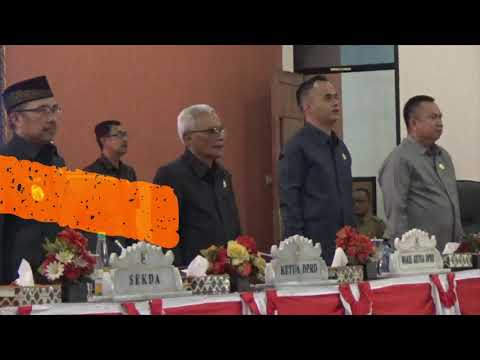 SIDANG PARIPURNA PENETAPAN PROPEMPERDA KABUPATEN PESAWARAN