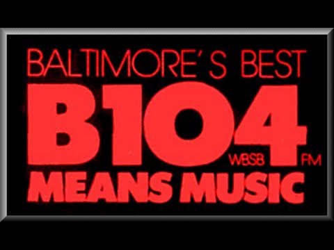 WBSB B104 Baltimore - Brian & O'Brien - January 7 1986