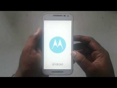 Motorola Moto G 3rd gen hard reset