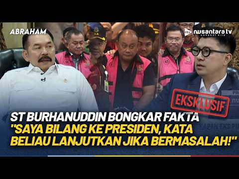 [FULL] EKSKLUSIF! ST Burhanuddin Bongkar Penangkapan Dadan Cs: Saya Lihat Banyak Gejolak di MBG!