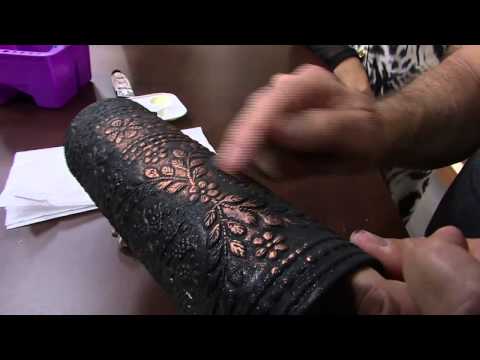 Mulher.com 05/05/2014 - Vaso metalizado pote batatas por Silvio Souza Parte 02