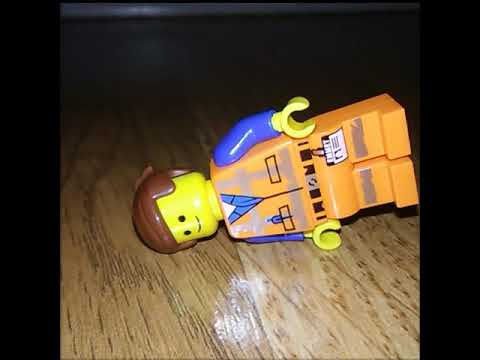 The Lego Movie 2 Rex's Back Story Recreation. Lego Scene   live Action