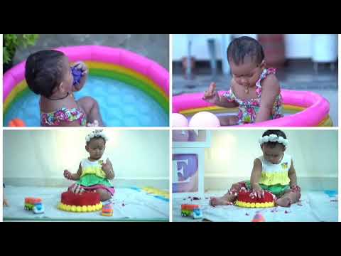 🎂 Brinda's Cake Smash Extravaganza! Brinda, you're the star of the show..