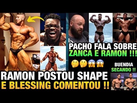 RAMON IMPRESSIONOU O ATLETA GRINGO BLESSING - PACHO FALA SOBRE GENÉTICAS DE RAMON E ZANCA E MAIS