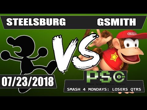 Smash 4 Mondays: Steelsburg (G&W) vs Granny Smith (Diddy Kong/Meta Knight) [Losers QTRS]