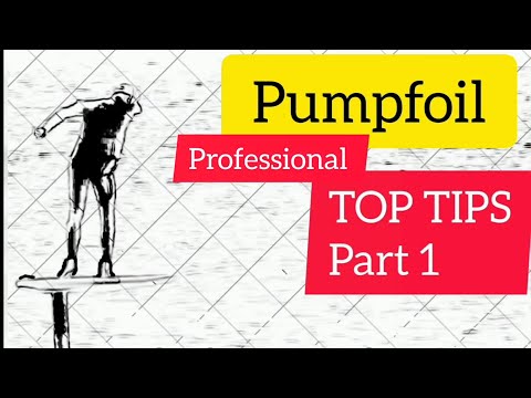 Pump foil TOP PRO Tips | Tutorial Techniques tips | wing foil | Parawing | dock start