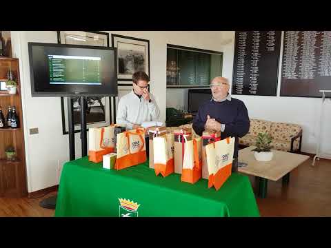 Premiazione gara VOUCHER & TRAVEL GOLF TOUR - G:C.Punta Ala del 18.02.2018