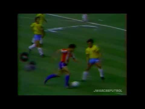 1985.06.16 Paraguay 0 - Brasil 2 (Partido Completo 60fps - Clasificatorias México 1986)