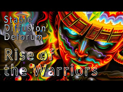 Rise of the Warriors | 4k Stable Diffusion Deforum Animation