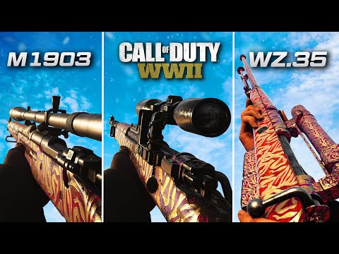 I Used EVERY SNIPER in Call of Duty WWII