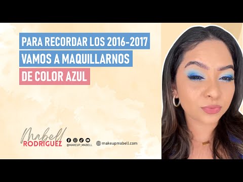 Respuesta a 💙 Para recordar los 2016-2017 vamos a maquillarnos de color azul 💙😮‍💨. . . . . . . .