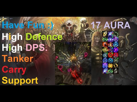 PoE 3.12 [ Spark 17 Aura Stacking VS Boss ] Ez Funny