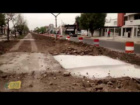 Insólito | Después de la polémica por el Metrobus, Tagliaferro mandó a tapar la obra con tierra