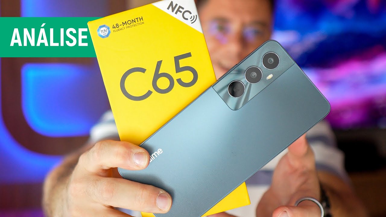 Miniatura da avaliação em vídeo de Smartphone Realme C65 128 GB Dual Sim