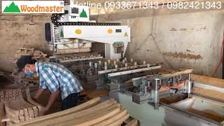 MÁY LÀM MỘNG ÂM CNC 10 đầu siêu nhanh Woodmaster