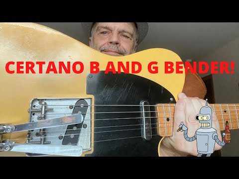 CERTANO B AND G STRING BENDER FOR GUITAR. I'M IMPRESSED!