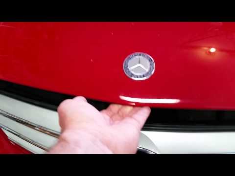 How to close your hood Mercedes Benz