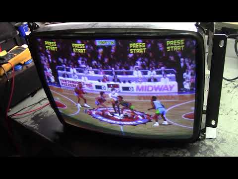 19" G07 Arcade Monitor Chassis Repair - Vertical Collapse/Open Yoke Winding