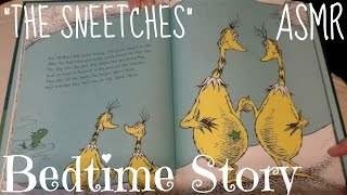 ASMR "The Sneetches" Bedtime Story (-.-)Zzz Soft spoken, page turning & tapping