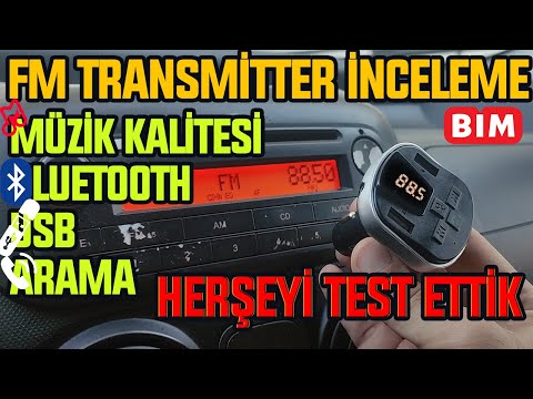 FM Transmitter Nasıl Çalışır? ONY01 Ses Kalitesi, Bluetooth ve USB Şarkı Çalma, Arama Mikrofon Testi