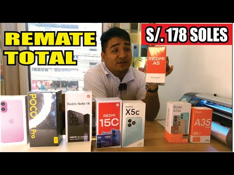 CELULARES EN LIQUIDACIÓN DESDE 178 SOLES | NUEVOS Y SELLADOS 